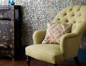 WILLIAM MORRIS FRUIT (1864) WALLPAPER